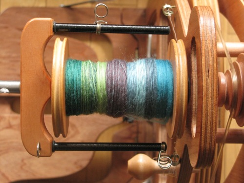 spinning keeping colour changes separate
